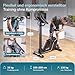 Skandika Ergometer Cykling P10 | Heimtrainer mit 32 Widerstandstufen, Magnetbremse, bis 135 kg und 200 cm, LCD-Display, 13 Programme, Bluetooth, App-Verbindung, Kinomap | Fitnessbike für Zuhause