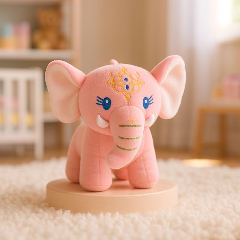 Image of Cute Plush Toy for Kids | | Soft Toys | Birthday Gift for Girls /Wife, Boyfriend /Husband, Soft Toys for Girls, Baby Toy (Random Color) Pack of 1 (Elephant Soft Toy (Random))