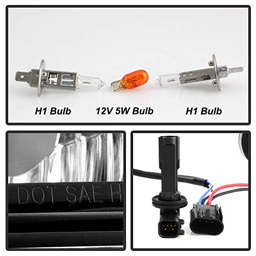 ACANII LED Halo Projector Headlights for 2006-2009 Dodge Ram - Image 5