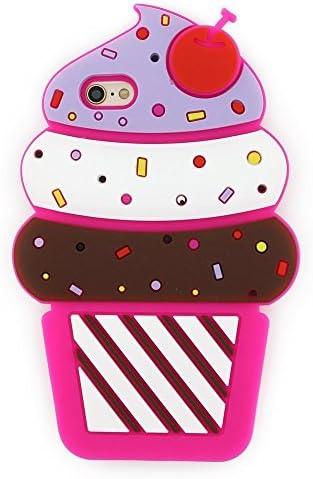 DiDicose Samsung Galaxy Note 5 Case,3D Cartoon Animal Hot Pink Cherry Ice Cream Kitty Silicone Rubber Phone Case Cover for Samsung Galaxy Note 5