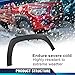 PIT66 Front Right Fender Flares Compatible with Toyota Tacoma 2016-2021 Right Passenger Side Wheel Arch Molding, 7587104060, TO1291109