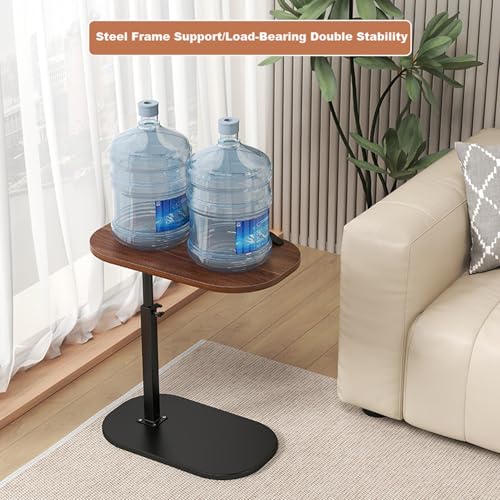 Mesita de noche para cama y sofá con tablero abatible multiángulo ideal para leer 7