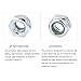 METALLIXITY Hex Lock Nut Fasteners(3/16