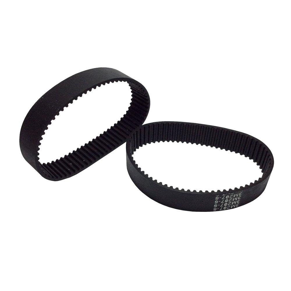 BEMONOC 2PCS HTD 3M Small Rubber Timing Belt 180mm Length 60 Teeth 15mm Width Industrial Timing Belt for 3D Printer Accessories