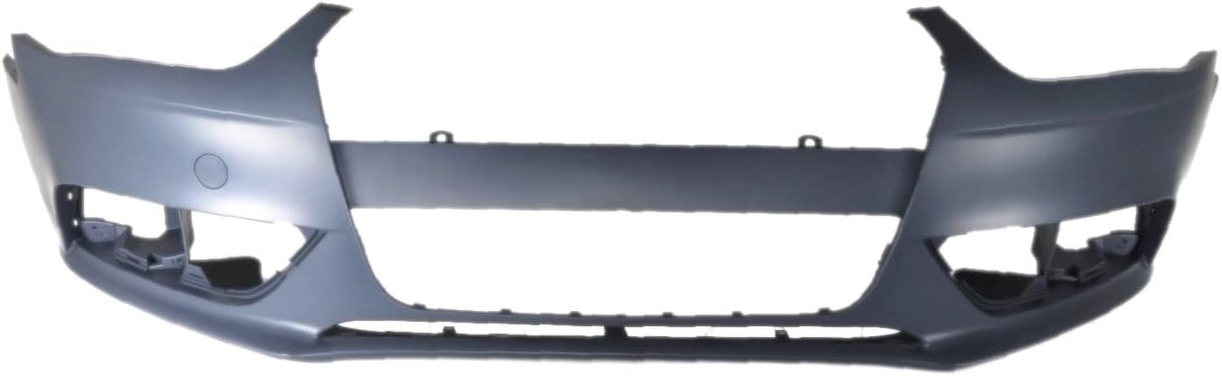FitParts Compatible with Audi A4 2013-2016 Front Bumper Cover. New, Primed. Without Park Assist Sensor Cut-out, Premium Prestige Base AU1000190 8K0807065AGRU