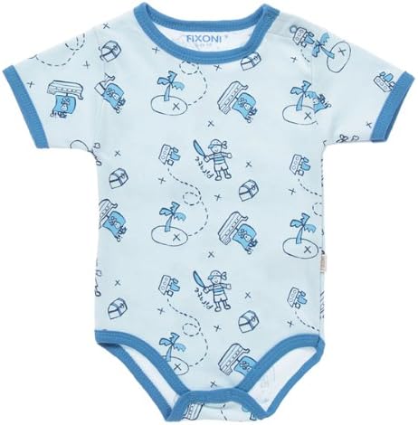 Amazon Co Jp デンマークの子供服ブランドfixoni バイキングの 半袖 総柄 ブルー ボディスーツ 綿100 74cm 服 ファッション小物 Amazon Co Jp デンマークの子供服ブランドfixoni バイキングの 半袖 総柄 ブルー ボディスーツ 綿100 74cm 服 ファッション小物