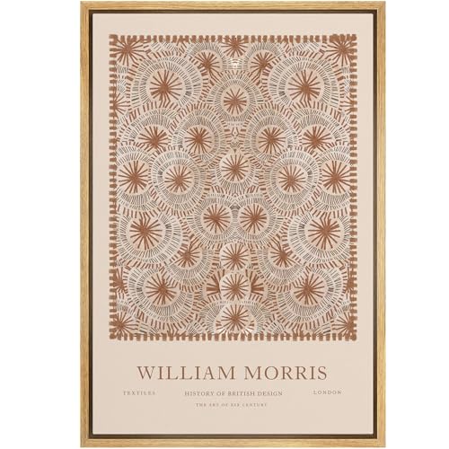 wall26 Framed Canvas Print Wall Art Vintage Textile Style Decorative