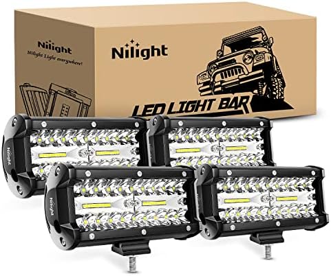 Rigidon LED Light Bar With Wire Harness, 23 Inch 480W Triple Row