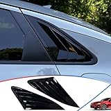 Window Louvers, for Kia K5/Optima 2021 2022 2023 2024 2025 2026, Bright Black Side Rear Window Louvers Body Kit Accessories for Cars