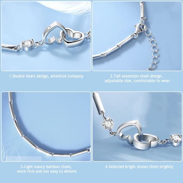 To My Goddaughter Bracelet Birthday Graduation Christmas Inspirational Gifts with Message Card Goddaughter Jewelry Gift from Godmother, Goddaughter Never forgot I Love You3