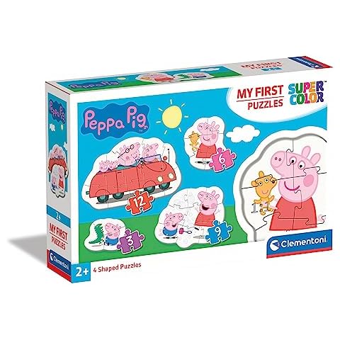 Clementoni Peppa Pig My First Puzzles for Toddlers Cover