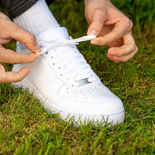 Pinke Schnürsenkel CCSOFTIME Dunkelblau 8mm Flach für Sneakers