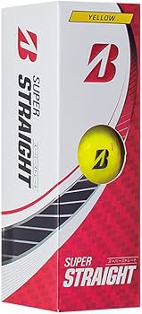 Amazon.co.jp: BRIDGESTONE(ブリヂストン)ゴルフボール SUPER STRAIGHT