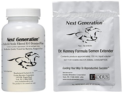 Next Generation Dr. Kenney Semen Extender Plain Dose for Dogs and Horses, 150ml Next Generation Dr. Kenney Semen Extender Plain Dose for Dogs and Horses, 150ml
