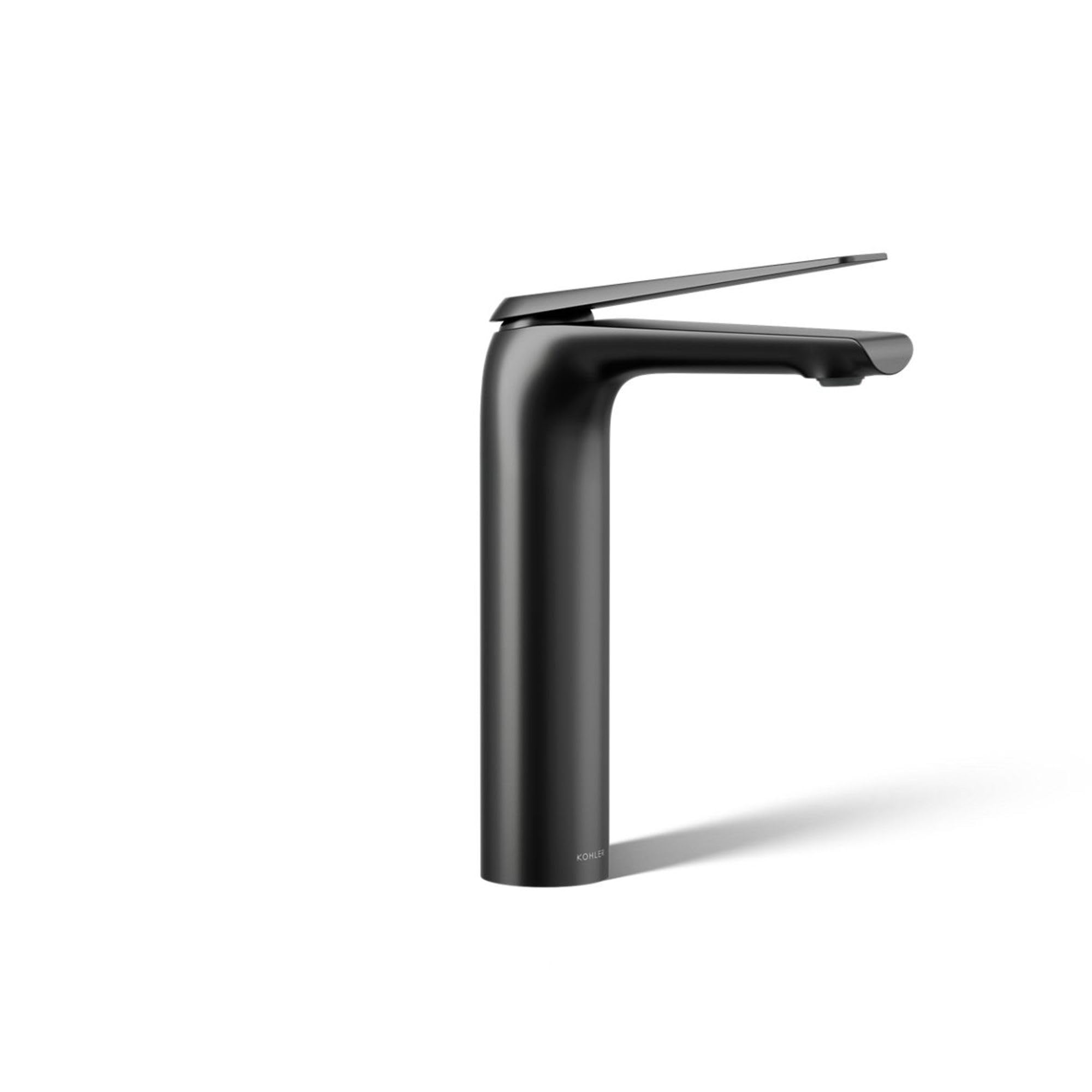 KOHLER K-97347-4K-BL Avid Single-Handle Bathroom Sink Faucet, 1.0
