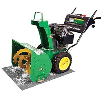snow blower mat for garage