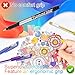 Aen Art Glitter Gel Pens for Adult Coloring Books, 36 Colors Gel Marker Set Colored Pen with 40% More Ink for Kids Drawing, Doodling, Crafts and Taking Note
