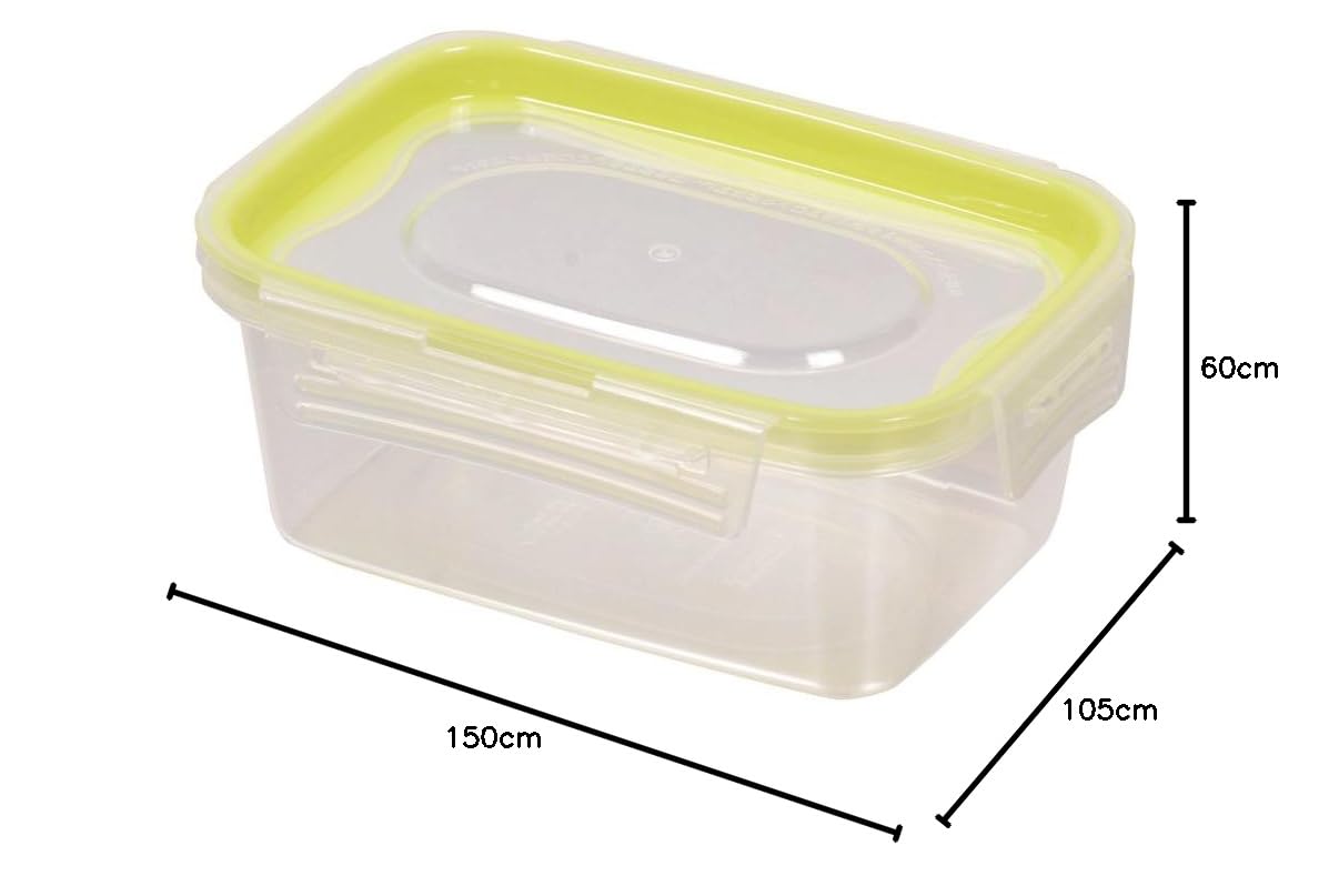 Amazon｜パール金属 洗いやすい 保存 容器 長方形 M 3個組 電子