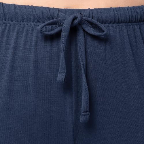 Image of Fruit of the Loom womens Short Sleeve Tee and Pant 2 Piece Sleep Set