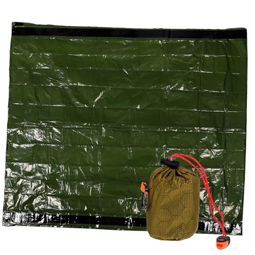 Mikikit Survival Sleeping Bag Thermal Insulation Emergency Blanket Camping Hiking Outdoor Gear