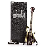 EXPERIENCE OUR RANGE OF GUITARS ON A SMALL SCALE: Experience the magic of his guitar on a smaller scale with our collection of miniature guitars, each one a tribute to the legends who played them. CRAFTED WITH PRECISION: This 10in/25cm wooden Miniatu...