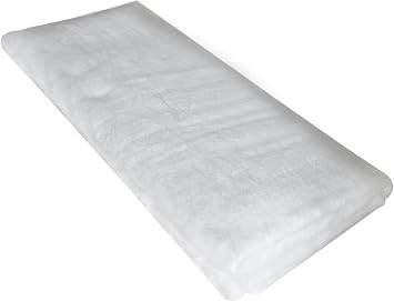 Dishwasher Sound Insulation Blanket, 40x 80 x 0.2 Inches Sound Insulation Roll Cotton Insulation Blanket, White Cotton Insulation Blanket for Wall, Pipe, Dishwasher