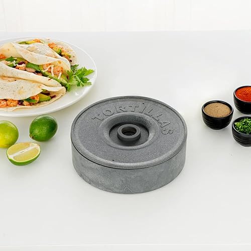 Miniatura 17 de Restaurantware Calentador de tortillas de 8.5 x 2.3 pulgadas, 1 soporte para tortilla para microondas, tapa incluida, soporte de tortilla de