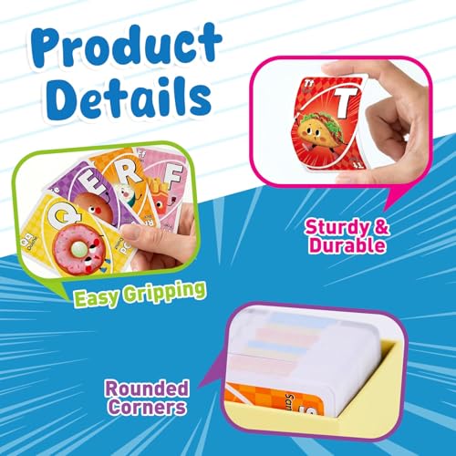 Alphabet Flash Cards for Kids Ages 4–8, 148 Double-Sided Symbol Matching Flash Cards, Toddler Letter & Color Flashcards, Kindergarten Classroom Homeschool Preschool Learning Activity - Image 2