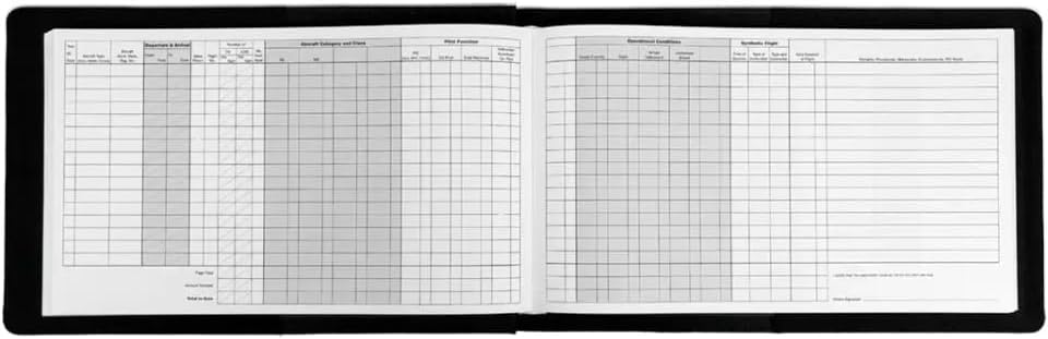 ASA SP-6 Pilot Master Logbook Cover