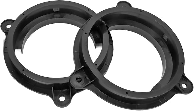 Replacement Black ABS 6.5in Speaker Adapter Bracket Ring for Murano 2000 2019, Titan 2004 2019, K2 2011+