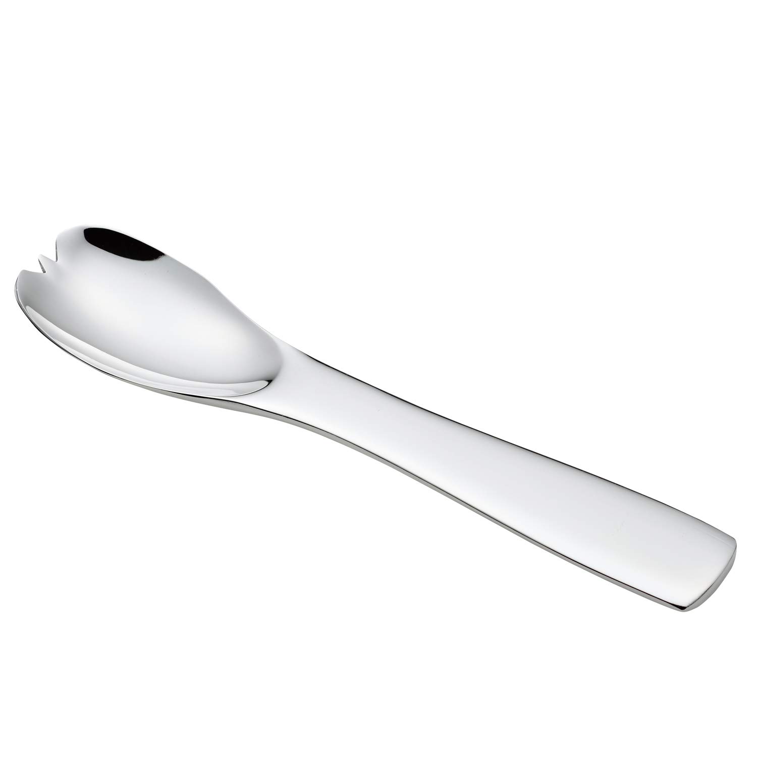 Shinkoukinzoku I-005 Spoon, Silver Finish, Total Length 4.9 inches