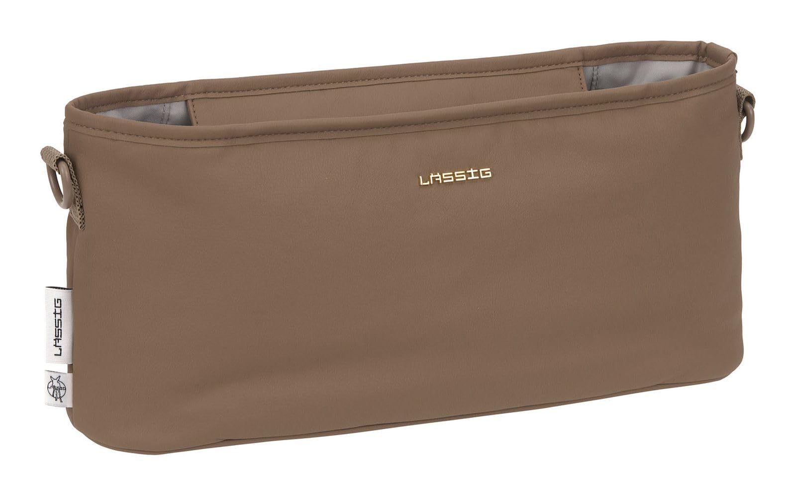 LÄSSIG Wickeltasche Green Label Buggy Organizer Hazelnut braun