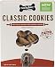 Three Dog Bakery Classic Cookies Oatmeal/Peanut Butter with Apple Treats for Dogs, 13 oz