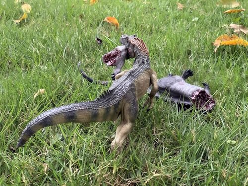 Gemini&Genius Allosaurus Dinosaur Toy for Kids, Dinosaur World Action Figure with Movable Jaw, Standing Pose Cake Topper, Party Gift and Prize Supplie for Kids or Dino Lovers - Thumbnail 7