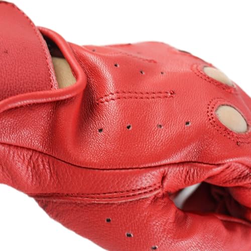 Guantes de cuero mujer Zerimar de estilo clásico vintage 4