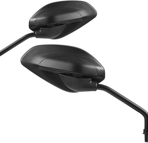 KiWAV Espejos de repuesto de calidad OEM para motocicleta FD320 compatibles con Ducati Scrambler 800 (15 pies) un par