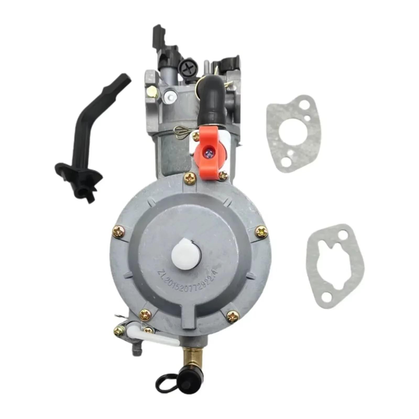 Carburador de Repuesto Para Generador De Gasolina LPG168 Kit De Carburador De Combustible Dual 168F 170F 6.5HP 2-3KW 220/110V Para Generadores 100153 100165 100296