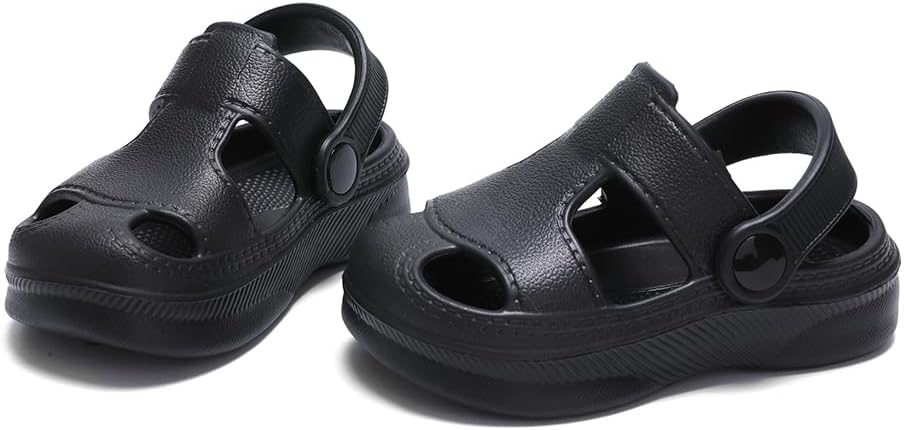 Baby Boys Girls Sandals,Infant Soft Anti-Slip Closed Toe Summer Shoes,Toddler Beach Pool Garden Water EVA Lightweight Clogs for Outdoor