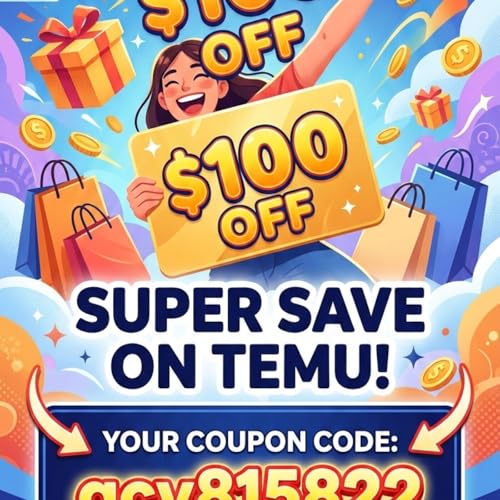 [LaTeST]Temu Free Gift Coupon Code "30% off" ["acv815822"] for First-time Users cover art