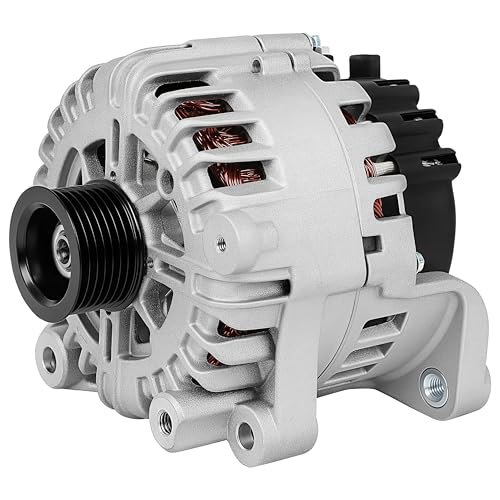 SCITOO Alternator Fits for BMW X5 V8 4.8L 2007-2010 - 12V 230Amp High-output CW S7 Pulley Class, Replace OE 11397 AVA0087 213-9248 90-22-5610 11397A 11397N 12317533469, 12-31-7-533-469 TG23C011