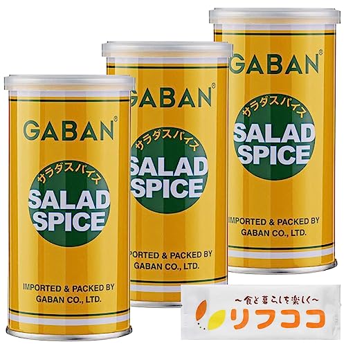 ギャバン サラダスパイス 100g×3個セット 缶入 GABAN 調味料 シーズニング スパイス