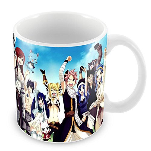 Mug fairy tail toujours le poing lever