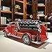PARSAHO Fire Truck American Antique Decorative Firetruck Model Statue Figurine Retro Style Handcraft Gifts Collectibles…