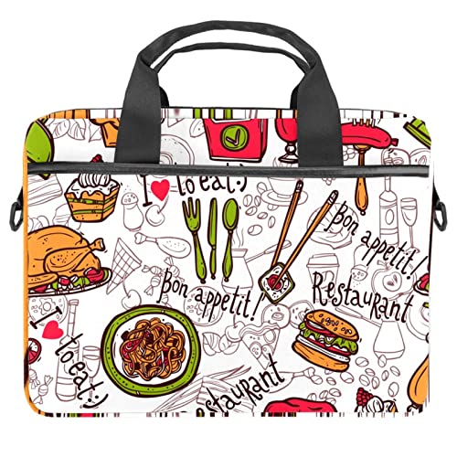 Sac à bandoulière pour ordinateur 13 à 14.5 pouces multicolore