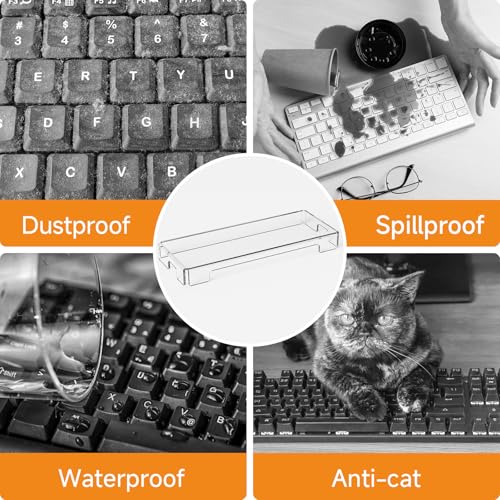 Beego Protector Acrílico Transparente para Teclado Mecánico 2PCS miniatura 7