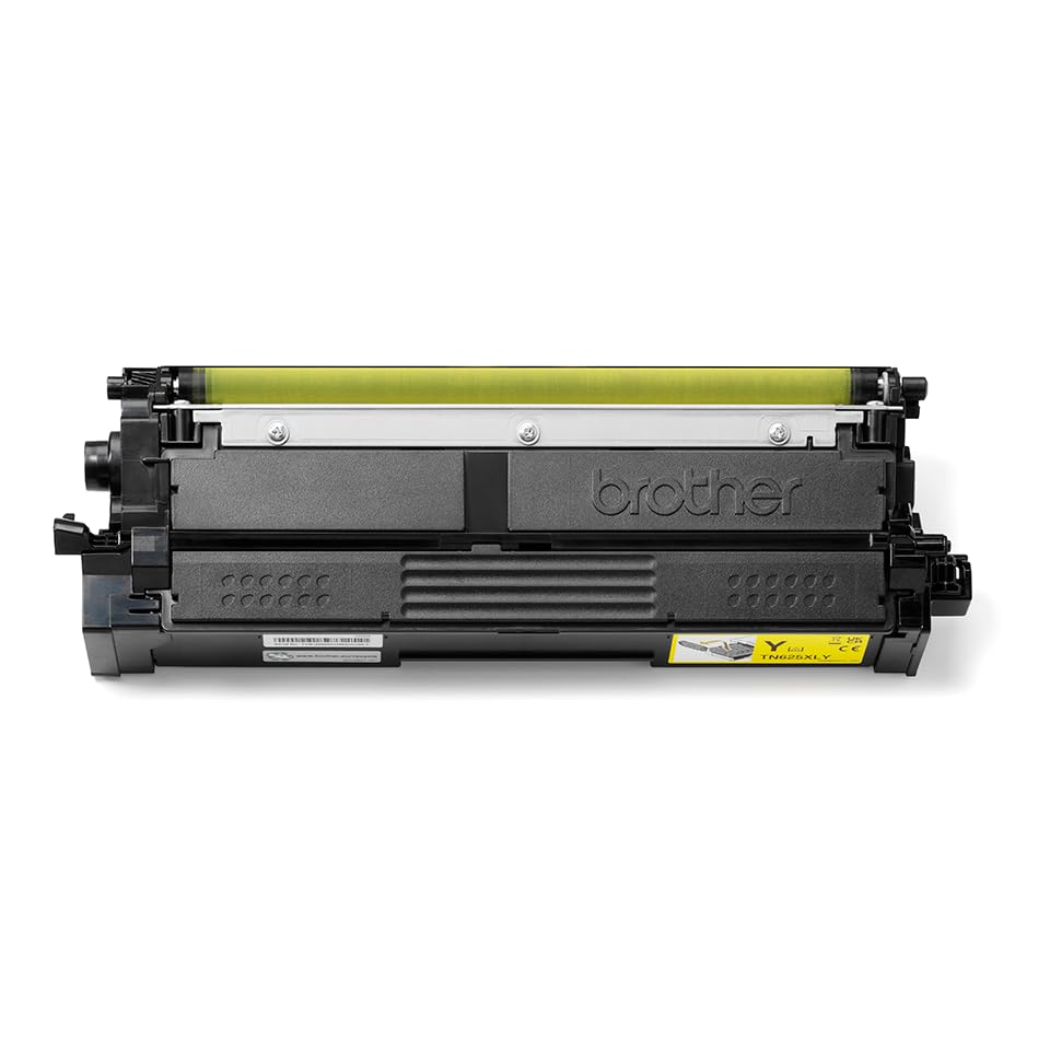 Consommable laser Brother TN625XLY jaune haute capacité pour impression de graphiques