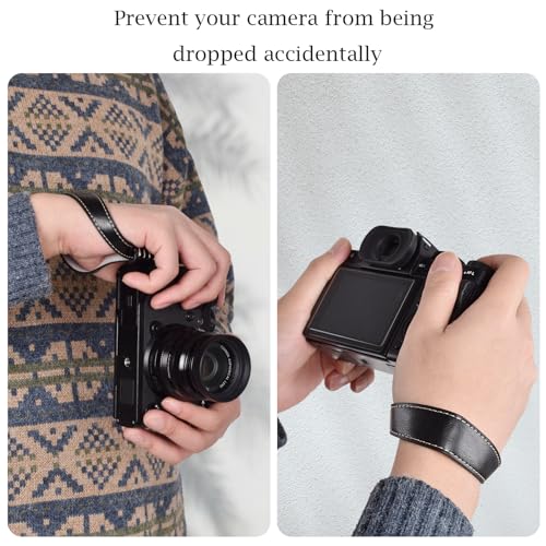Correa de Muñeca de Cuero para Cámaras Fujifilm y Sony - Fernando Cortés
