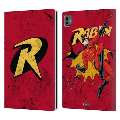 Étui Robin Batman iPad Pro 11 M4 M5 cuir portefeuille avec support rigide