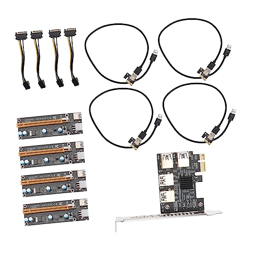 Carte PCIe Riser USB 3.0 DOITOOL adaptateur PCIe vers USB pour composants informatiques
