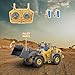 Wdexual Remote Control Bulldozer 11 Channel Rc Bulldozer Construction Toys - W/Sound and Light, Two Rechargeable Batteries, Kids Bulldozers Toy Christmas & Birthday Gifts